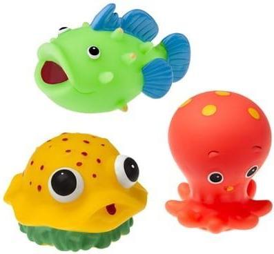 Image du produit Tullo Jouets de bain animaux marins 3 pcs, 503