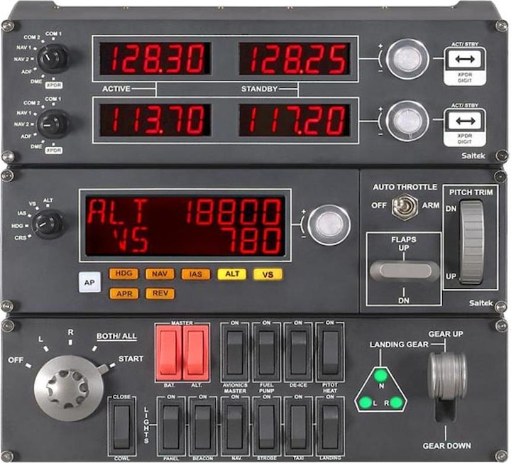 Produktbild Logitech G Saitek Pro Flight Radio Panel (PC)