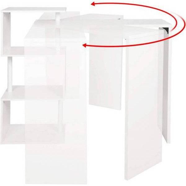 Image du produit Woltu Table de bar (134 x 38 x 112 cm)