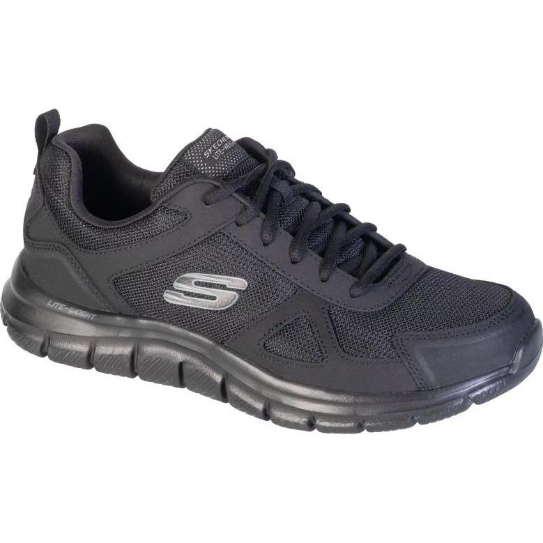 Skechers, Sneaker, Track-Scloric Wide 52631W-BBK - 43, Nero, (43)
