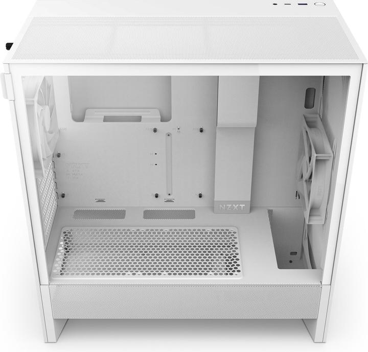 Produktbild NZXT H5 Flow ( 2024 ) (weiss, Tempered Glass) (E-ATX)