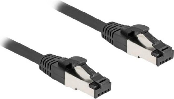 Produktbild Delock 80574 Cat.8.1 Patchkabel S/FTP 5m schwarz (80574) (SFTP, CAT8.1, 5 m)
