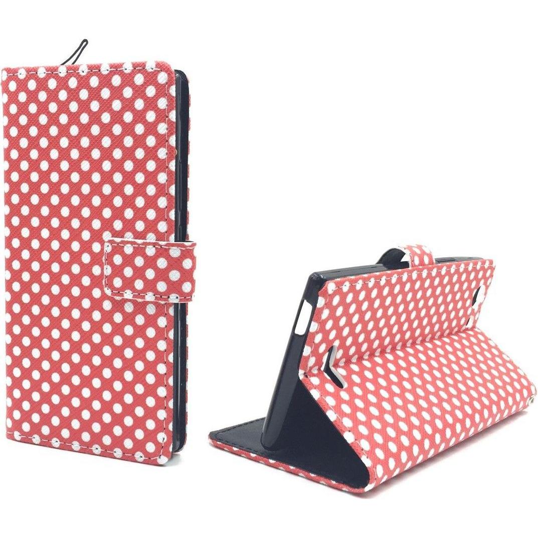 König Design Schutz Handy Hülle für Wiko Ridge 4G Case Cover Tasche Wallet Etui Handyhülle (Wiko Ridge 4G), Smartphone H...