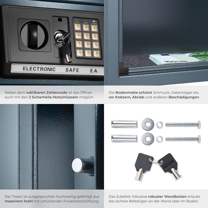 Produktbild tectake Safe Tresor (9.90 l)