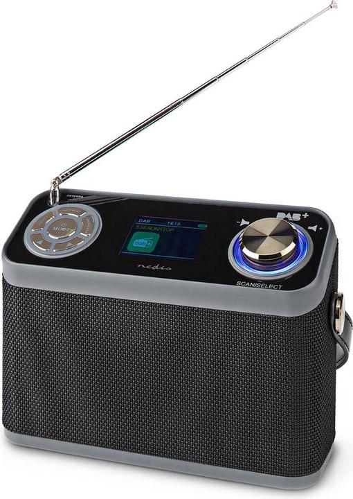 Nedis DAB+ Radio (DAB+, FM, DAB, Bluetooth, WLAN)