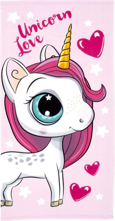 Produktbild Unico Handtuch Unicorn Love, 70x140 (140 x 70 cm)
