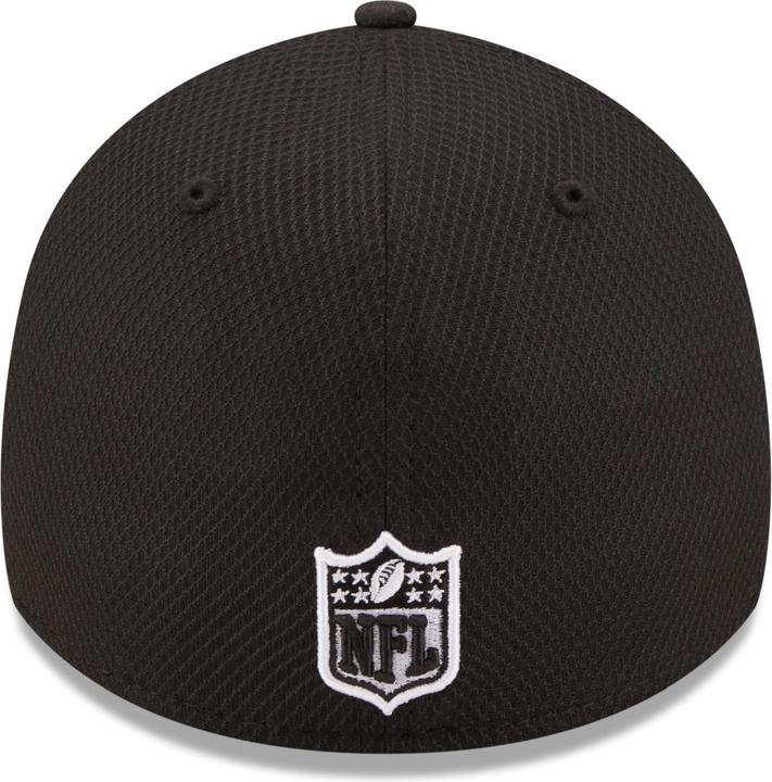 Actual product image New Era 39Thirty Diamond Cap - Las Vegas Raiders noir (XL)