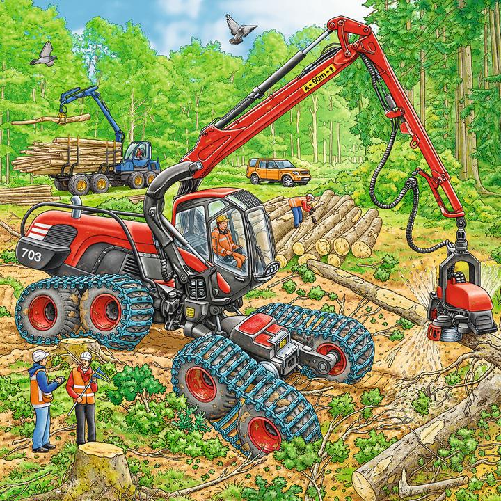 Immagine prodotto Ravensburger Macchine di grandi dimensioni (49 pezzi)
