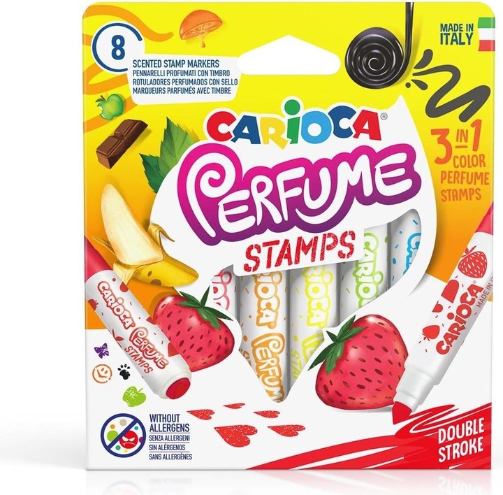 Immagine prodotto Carioca Pennarelli per timbri (Multicolore, 8 x)