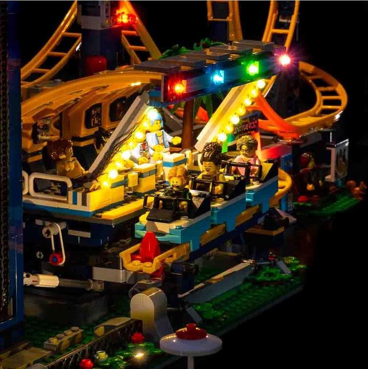 Actual product image Light my bricks LED Light Set for LEGO 10303 Looping Rollercoaster