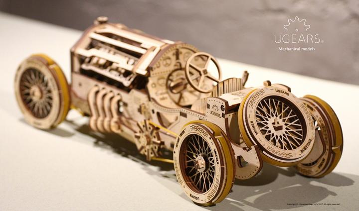 Actual product image Ugears U-9 Grand Prix Car