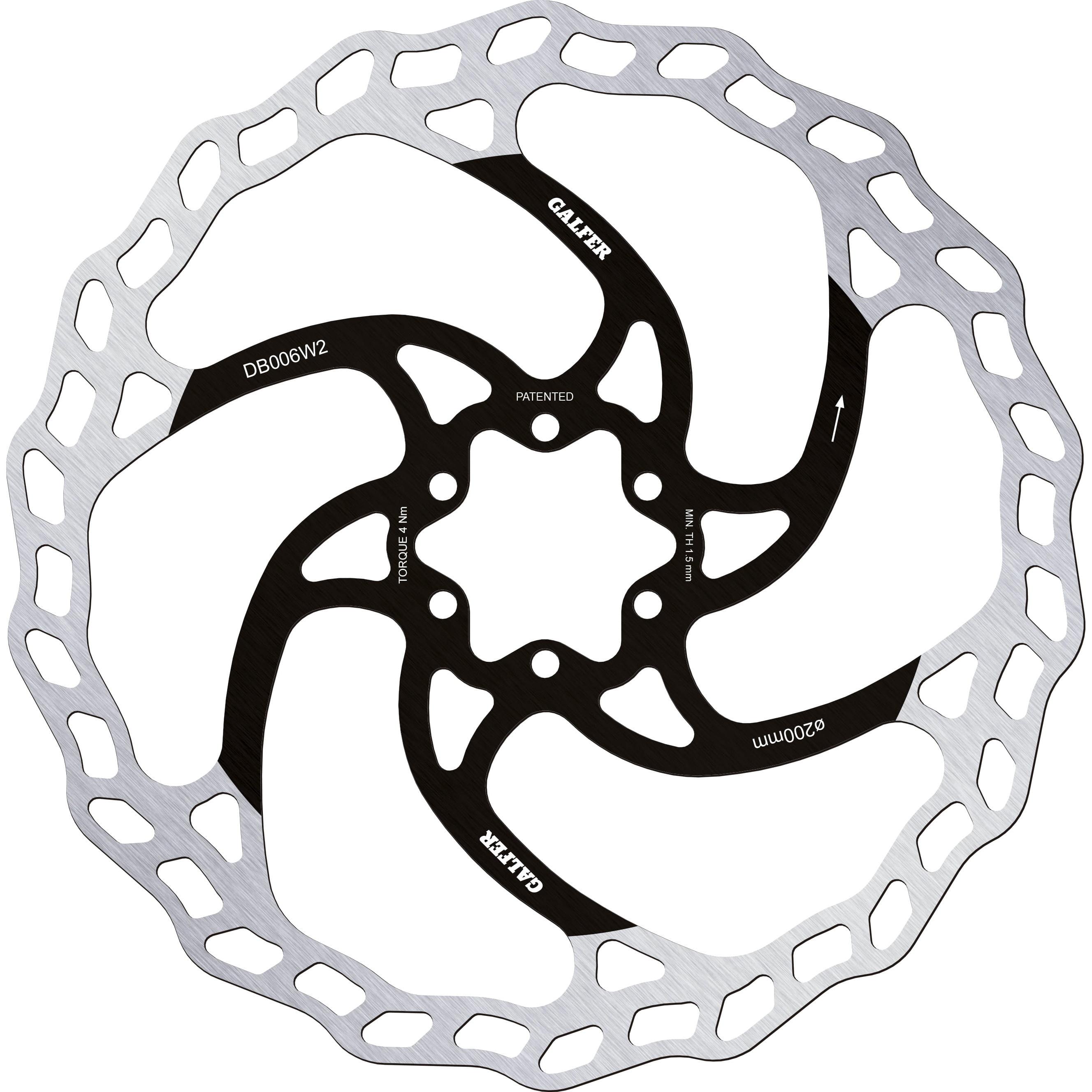Galfer Bike, Bremsscheibe, (200 mm)