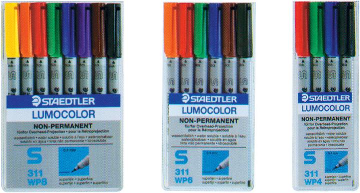 Produktbild Staedtler Lumocolor (Mehrfarbig, 0.40 mm, 8 x)