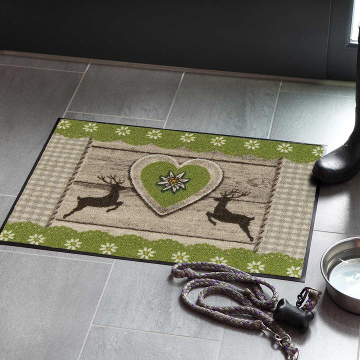 Actual product image Salonloewe Stag Heart" doormat (75 x 50 cm)