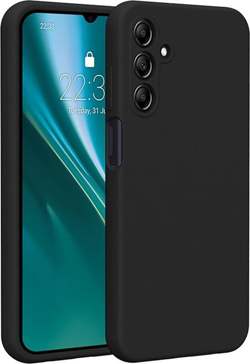 Produktbild Etteri Silikonhülle für Samsung Galaxy A15 4G / A15 5G schwarz (Samsung Galaxy A15 5G)