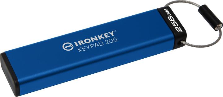 Actual product image Kingston IronKey Keypad 200 (256 GB, USB-A)