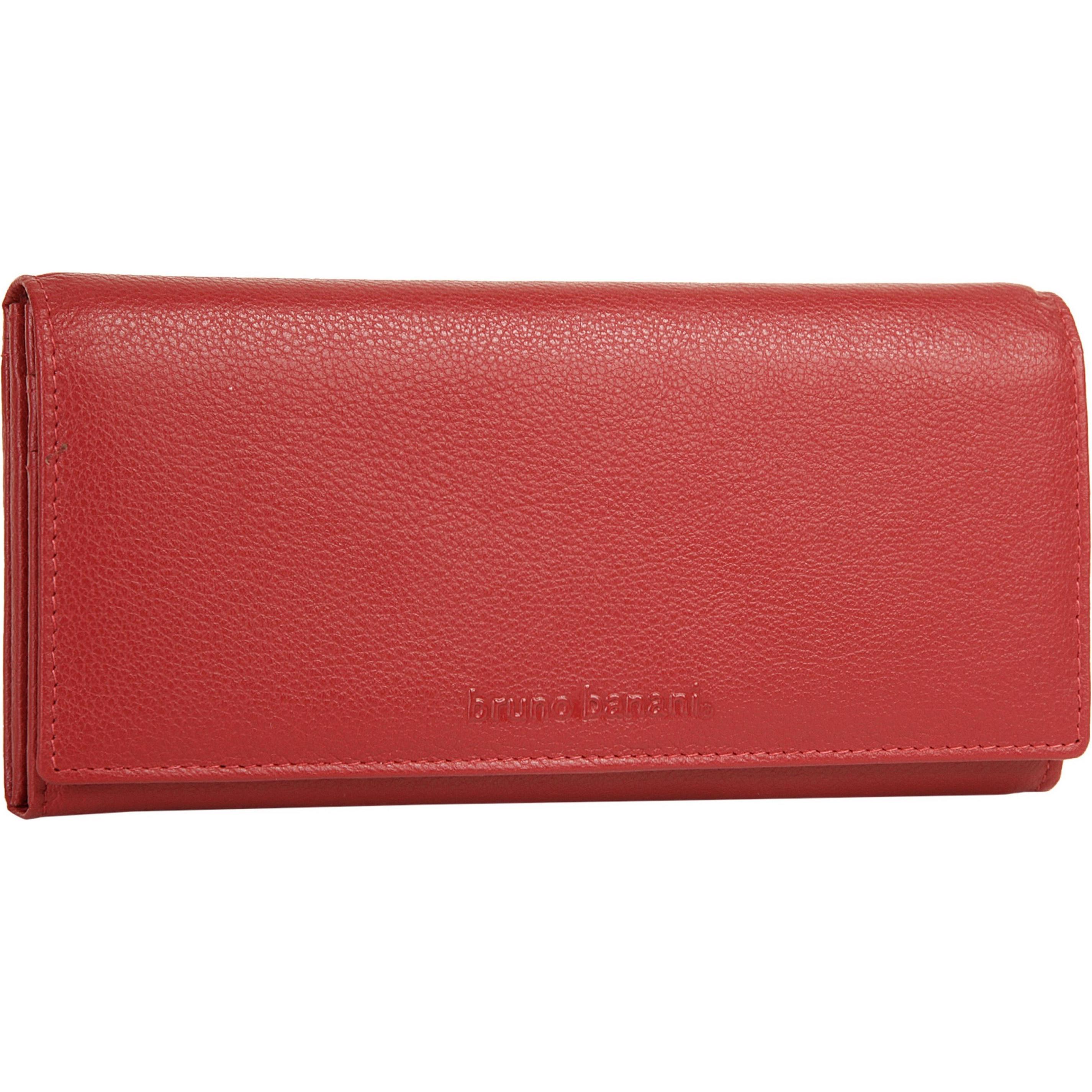 Bruno Banani, Damen, Portemonnaie, Geldbörse, Rot