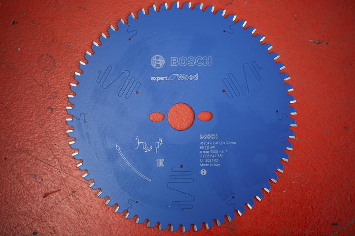 Actual product image Bosch Professional Zubehör Circular saw blade Expert for Wood, 254 x 30 x 2.4 mm, 60