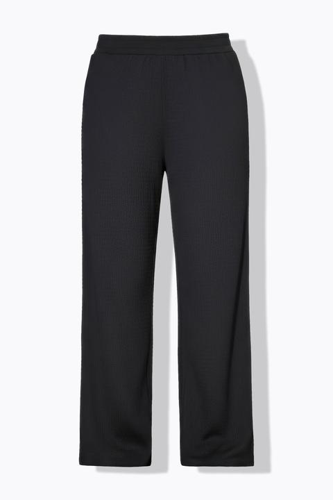 Produktbild Studio Untold Hose, Wide Legs, Struktur, Elastikbund (48)