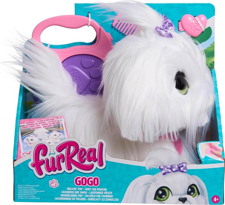 Actual product image FurReal Gogo running puppy with movement and sound function (23 cm)