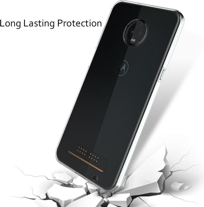 Image du produit Screenguard Motorola Moto Z3 Play Etui souple en TPU transparent (Motorola Moto Z3 Play)