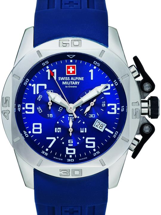 Immagine prodotto Swiss Alpine Military 7063.9835 Chrono 45mm 10ATM (Cronografo, 45 mm)