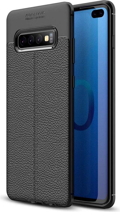 Produktbild Cadorabo TPU Cover Kunstleder Struktur (Samsung Galaxy S10)