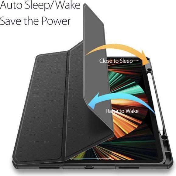 Actual product image Dux Ducis Toby Series Leather Book Cover Case (iPad Pro 12.9 2018 (3. Gen), iPad Pro 12.9 2020 (4. Gen), iPad Pro 12.9 2021 (5th Gen), iPad Pro 12.9 2022 (6th Gen))