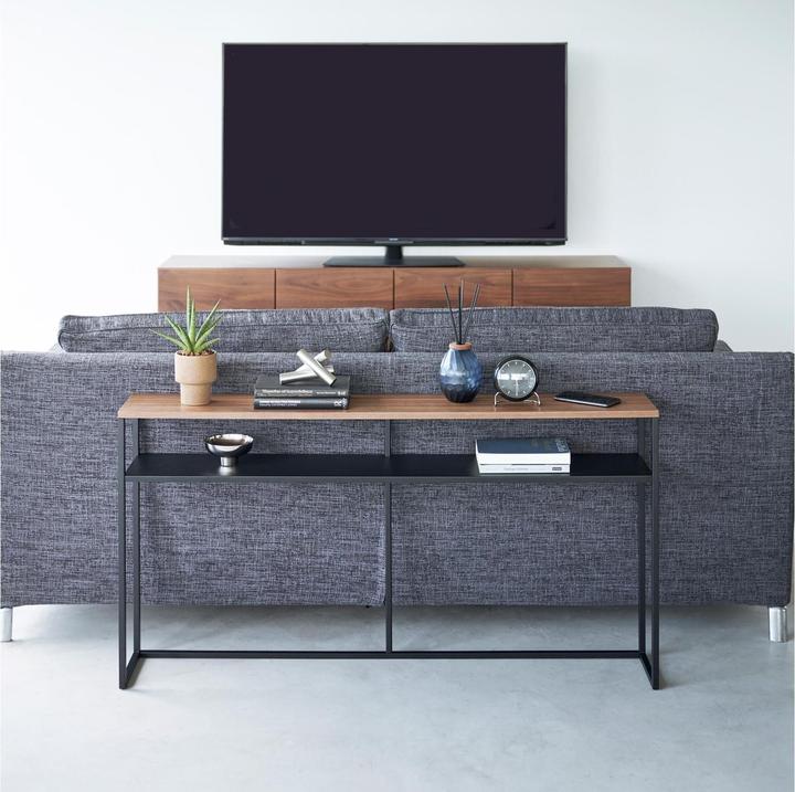 Produktbild Yamazaki Konsolentisch mit Regal TOWER (126 x 20.5 x 65 cm)