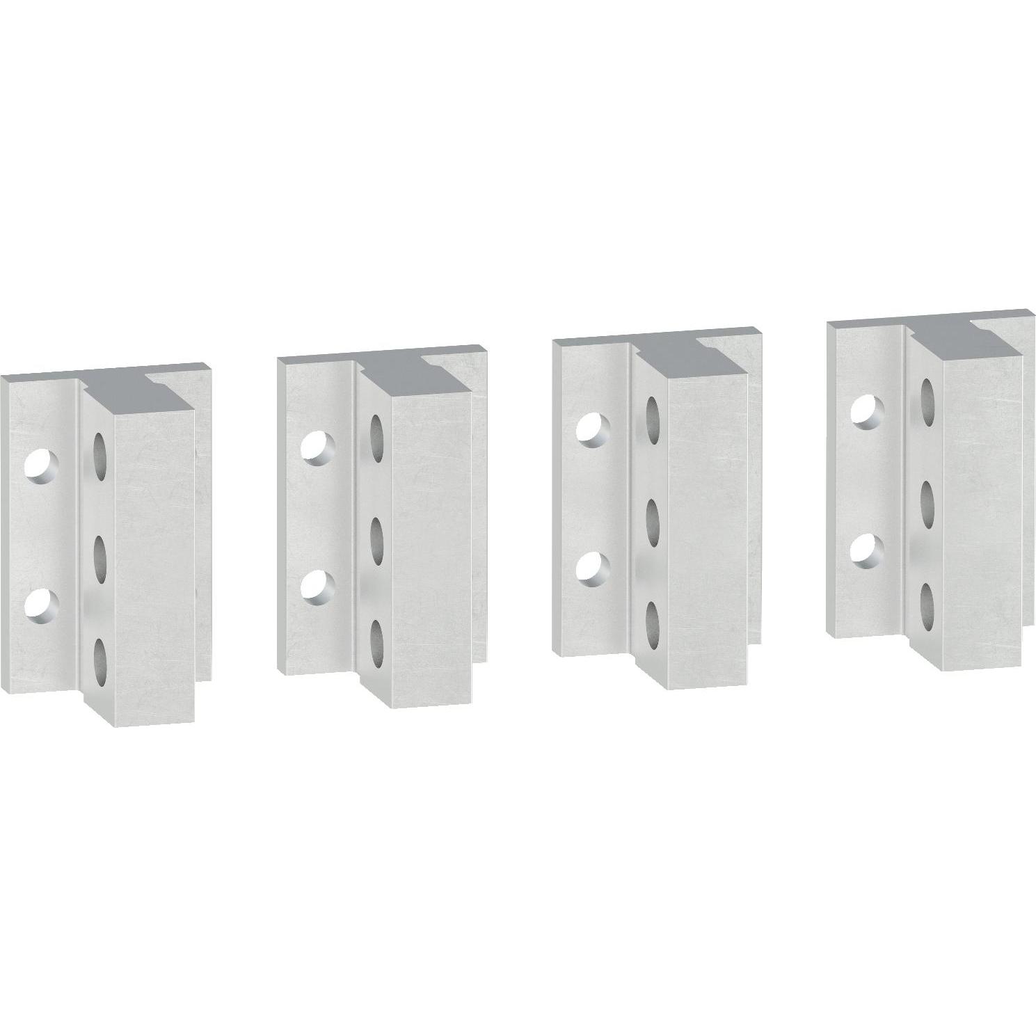 Schneider Electric LV848163 Vertikaler Anschluss Unten 4P für MTZ2 8 Rückseitiger Anschluss, Relais
