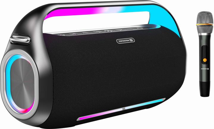Swissten Bluetooth Speaker Harmony 300W Black (15 h, USB power delivery)