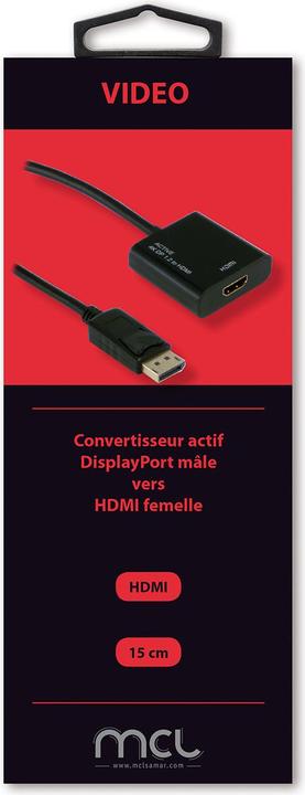 Energie-Label MCL Active Displayport Male To (HDMI, 15 cm)