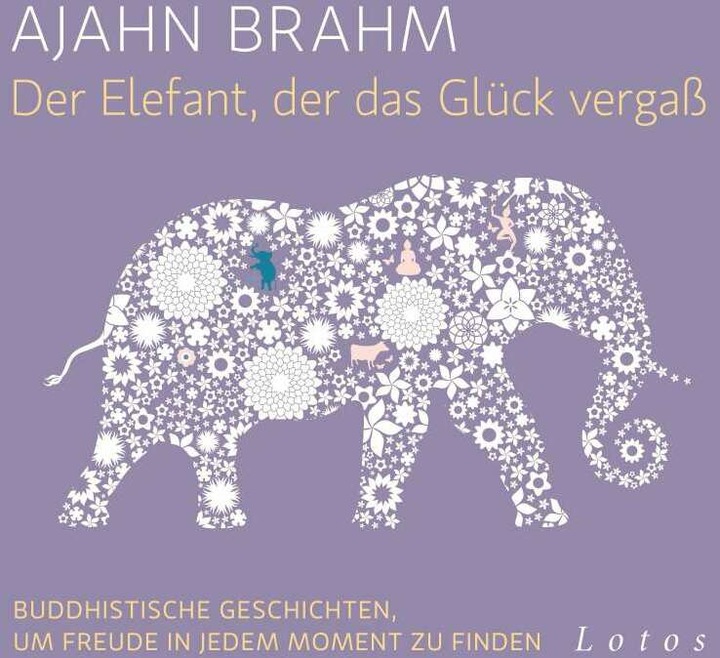 Actual product image The elephant who forgot happiness (6 CDs) (Ajahn Brahm, Karin Weingart, Hanns Jörg Krumpholz, German)