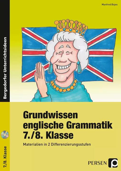 Produktbild Grundwissen englische Grammatik 7./8.Klasse (Deutsch, Manfred Bojes, 2022)