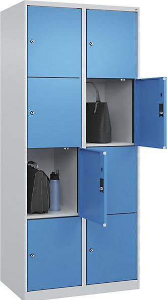 Actual product image kaiserkraft 4-compartment locker Evolo PLUS (80 cm, 185 cm)