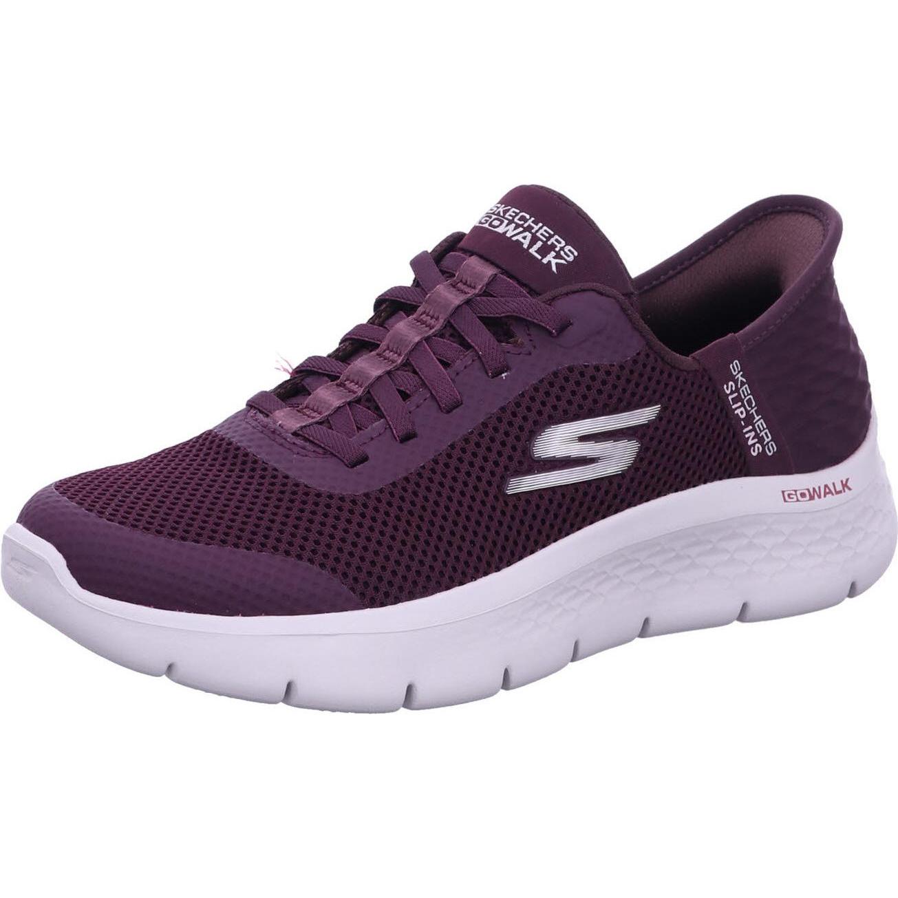 Skechers Donna Rosso Donne, Sneaker, Go Walk Flex - Grande Ingresso, (37)