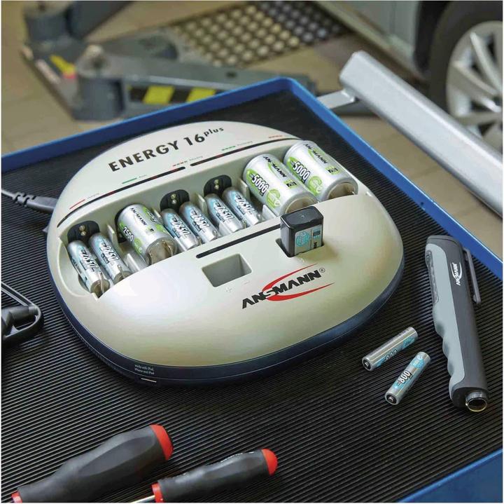 Actual product image Ansmann Energy 16 Plus (1 pcs., C, D, AA, AAA, Chargers without battery)