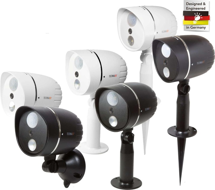Produktbild Technaxx Überwachungskamera HD Aussenkamera mit LED Lampe TX 106 (1280 x 720 Pixels)