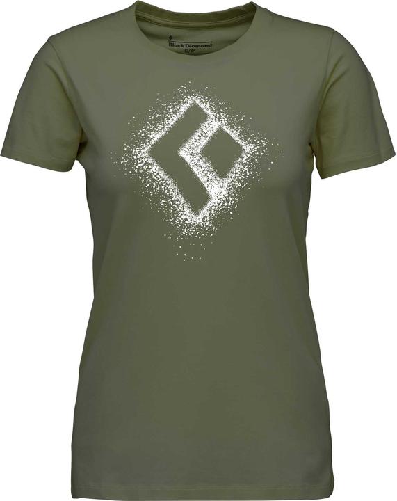 Actual product image Black Diamond W CHALKED UP 2.0 SS TEE (S)