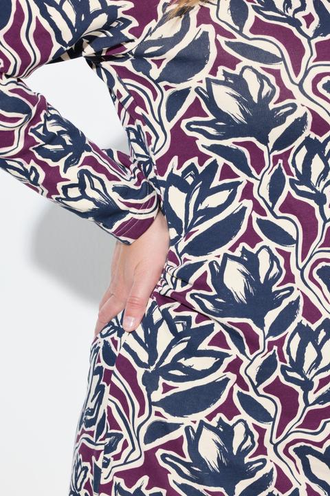 Produktbild Ulla Popken Kleid, U-Boot-Ausschnitt, Langarm (46)