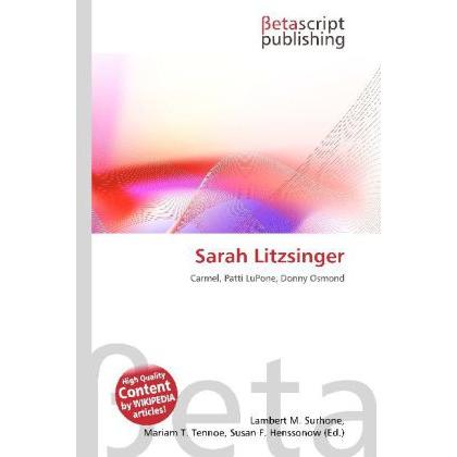 Sarah Litzsinger, Fachbücher