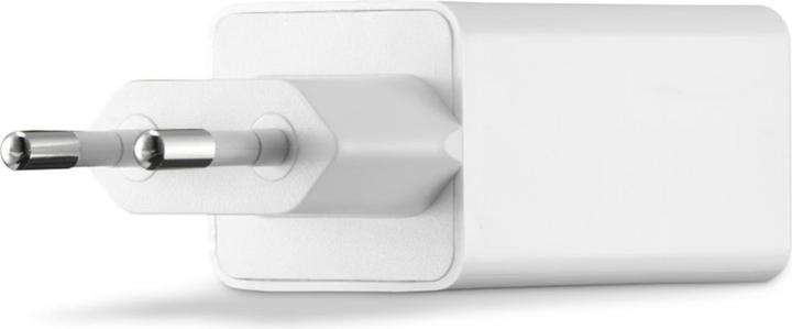 Image du produit Hama Chargeur rapide, 1x USB-C, 1x USB-A, mini-chargeur, 32 watts, blanc (32 W, 2 ports)