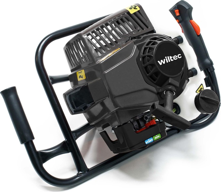 Produktbild Wiltec Wilitec Erdlochbohrer 2,2kW 3PS 63ccm Benzin Erdbohrer Pfahlbohrer Brunnenbohrer