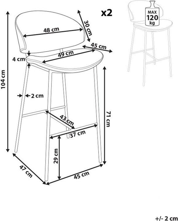 Produktbild Beliani Kiana