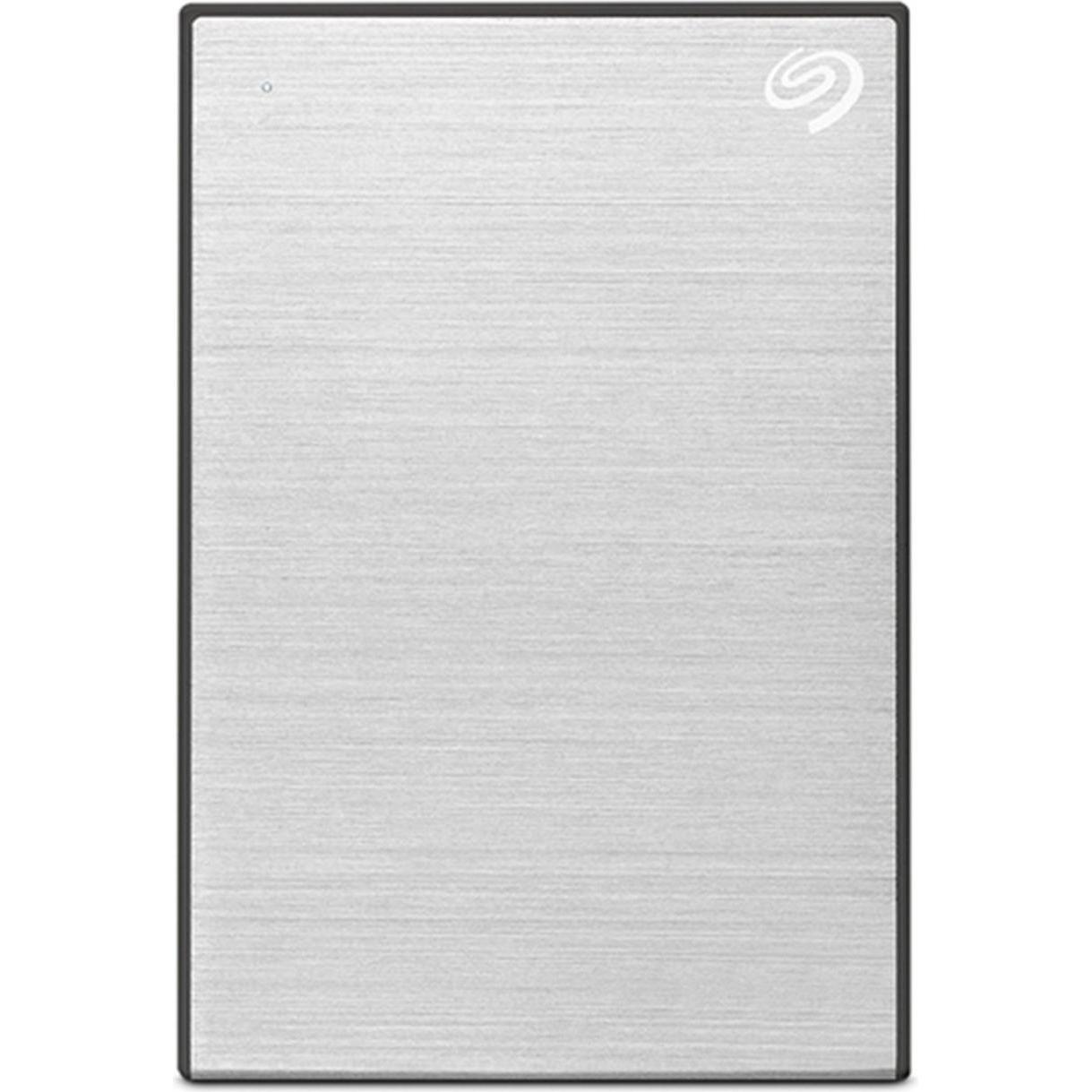 Seagate One Touch mit Kennwort (5 TB), Externe Festplatte, Silber