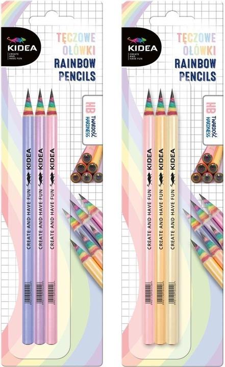 Derform Regenbogenstifte 3er-Mix KIDEA (3x)