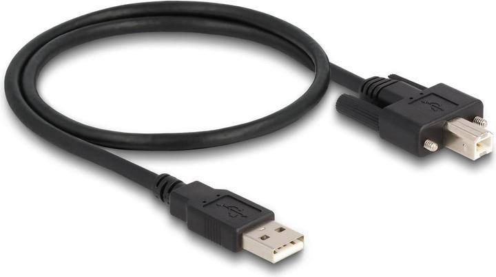 Produktbild Delock USB 2.0-Kabel USB A - USB B 0.5 m (0.50 m, USB 2.0)