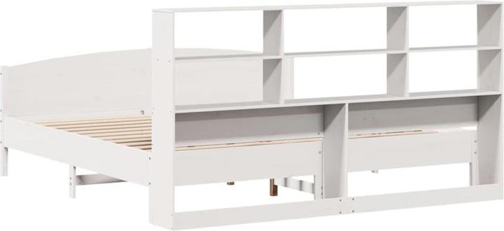 Produktbild vidaXL Bett mit Regal (180 x 200 cm)