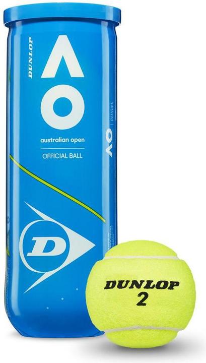 Produktbild Dunlop Tennis Balls Austral Open Uppermid 3pcs