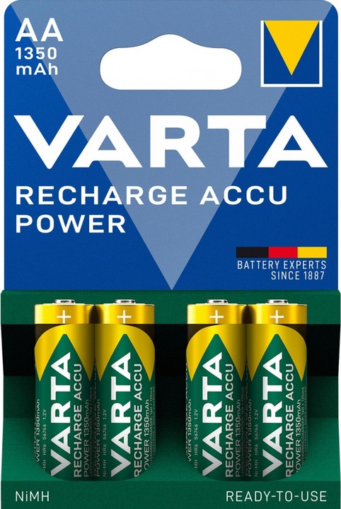 Immagine prodotto Varta Ricarica Accu Power (4 pz., AA, 1350 mAh)